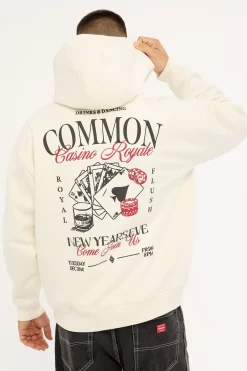 Royale Boxy Hoodie Off White