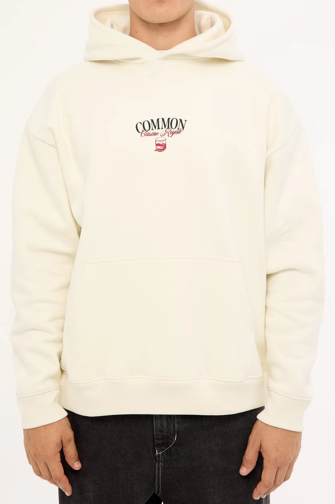 Royale Boxy Hoodie Off White