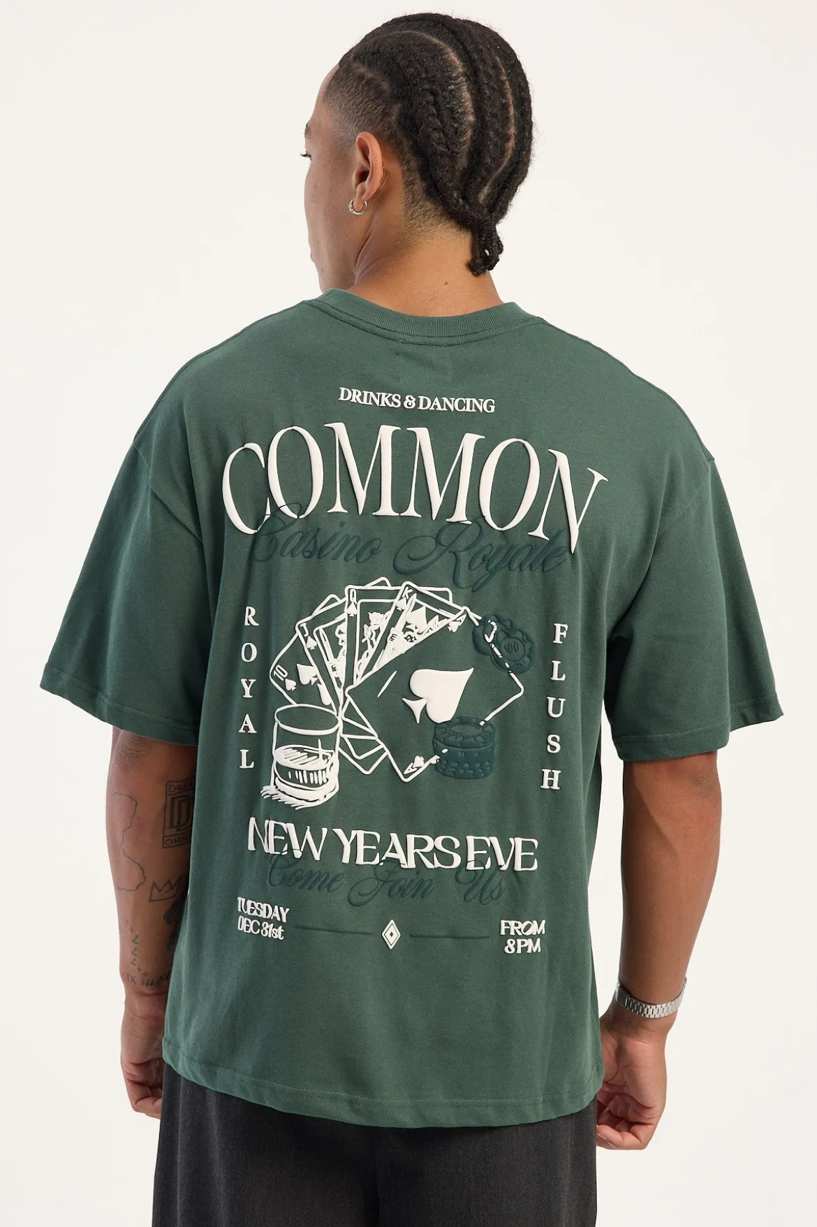 Royale Heavyweight Easy Tee Field Green