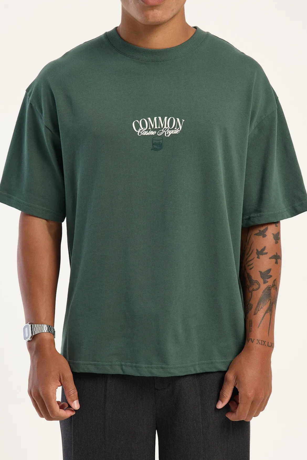 Royale Heavyweight Easy Tee Field Green