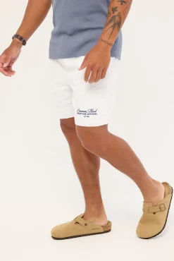 Royalty Elastic Waist Short White
