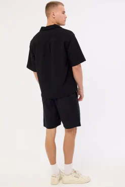 Royalty Elastic Waist Short Black