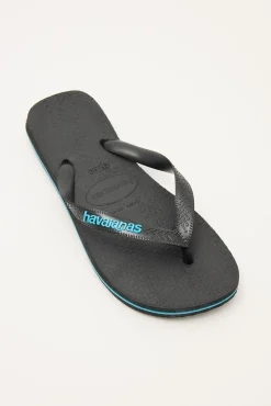 Rubber Logo Black/Turquoise