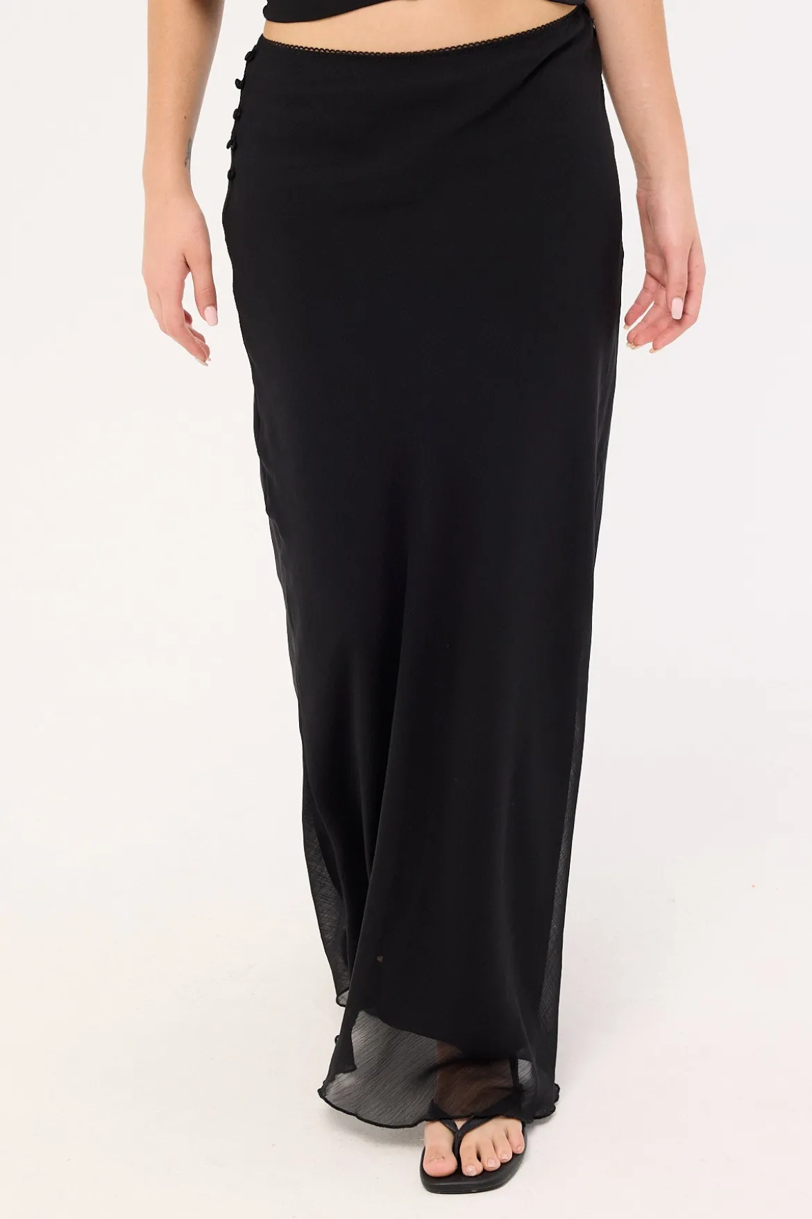 Rudi Maxi Skirt Black