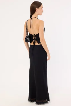 Rudi Maxi Skirt Black