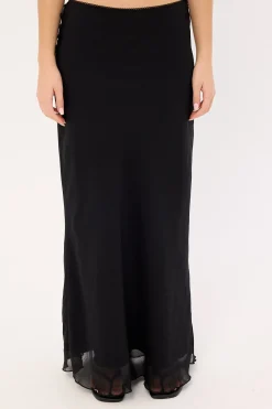Rudi Maxi Skirt Black