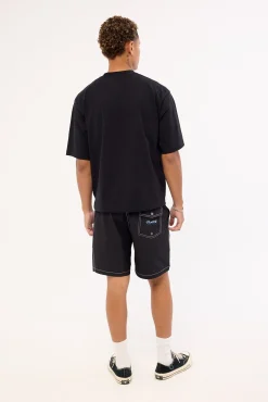 Run For The Hills Elastic Short Black