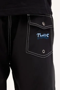 Run For The Hills Elastic Short Black