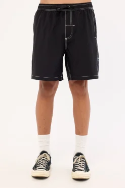 Run For The Hills Elastic Short Black