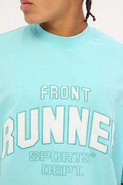 Runner Sports Dept Tee Ice Blue