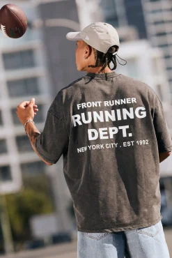 Running Dept. Tee Black