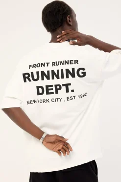Running Dept Tee White