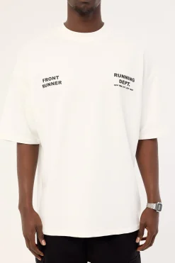 Running Dept Tee White