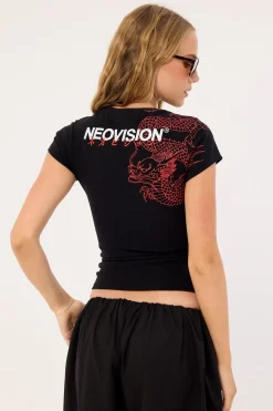 Ryuko Baby Tee Black
