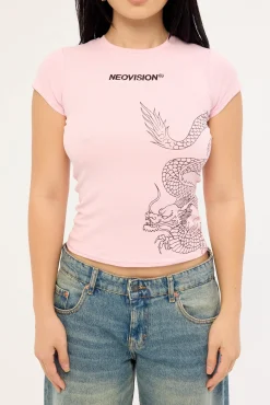Ryuko Baby Tee Pink