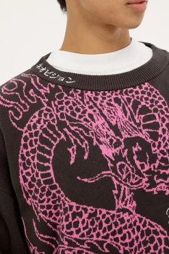 Ryuko Knit Sweater Off Black