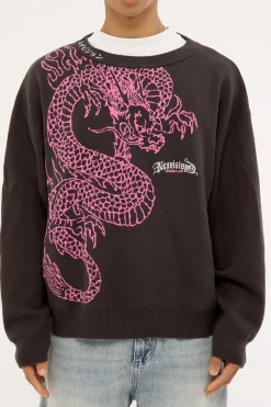 Ryuko Knit Sweater Off Black