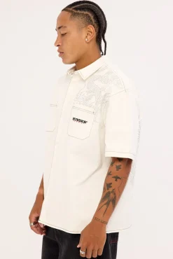 Ryuko Oversize Shirt White