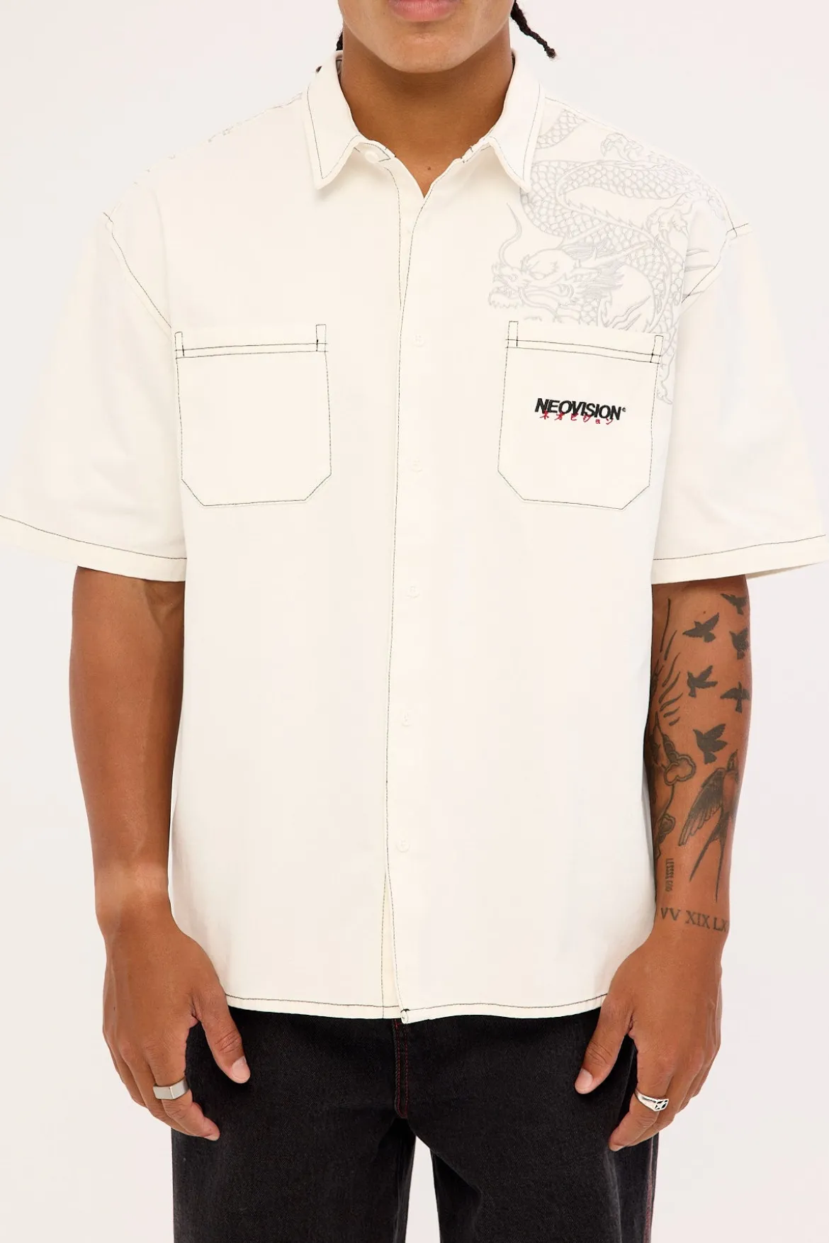 Ryuko Oversize Shirt White