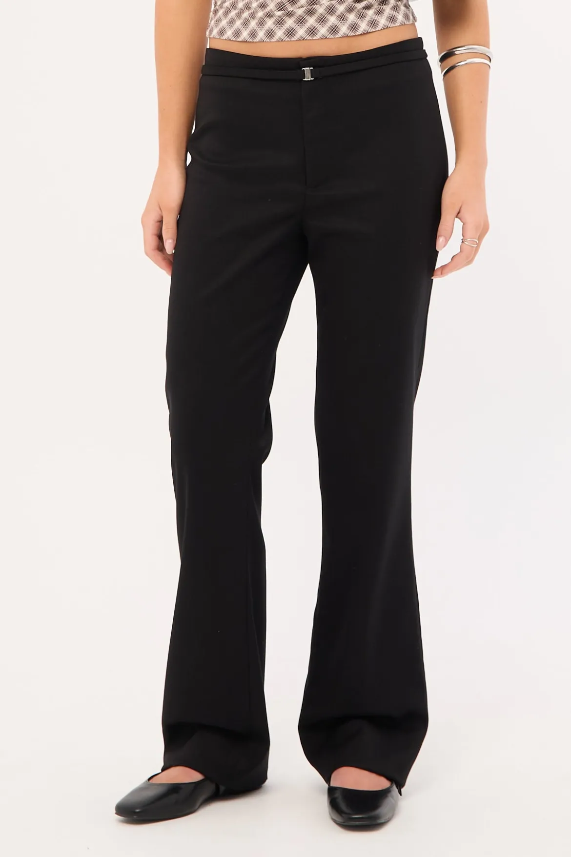 Sabine Belted Pant Black