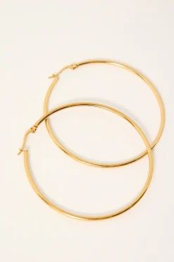 Saint Thin Hoops Gold