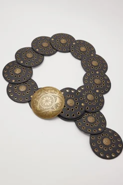 Saloon Disk Belt Black