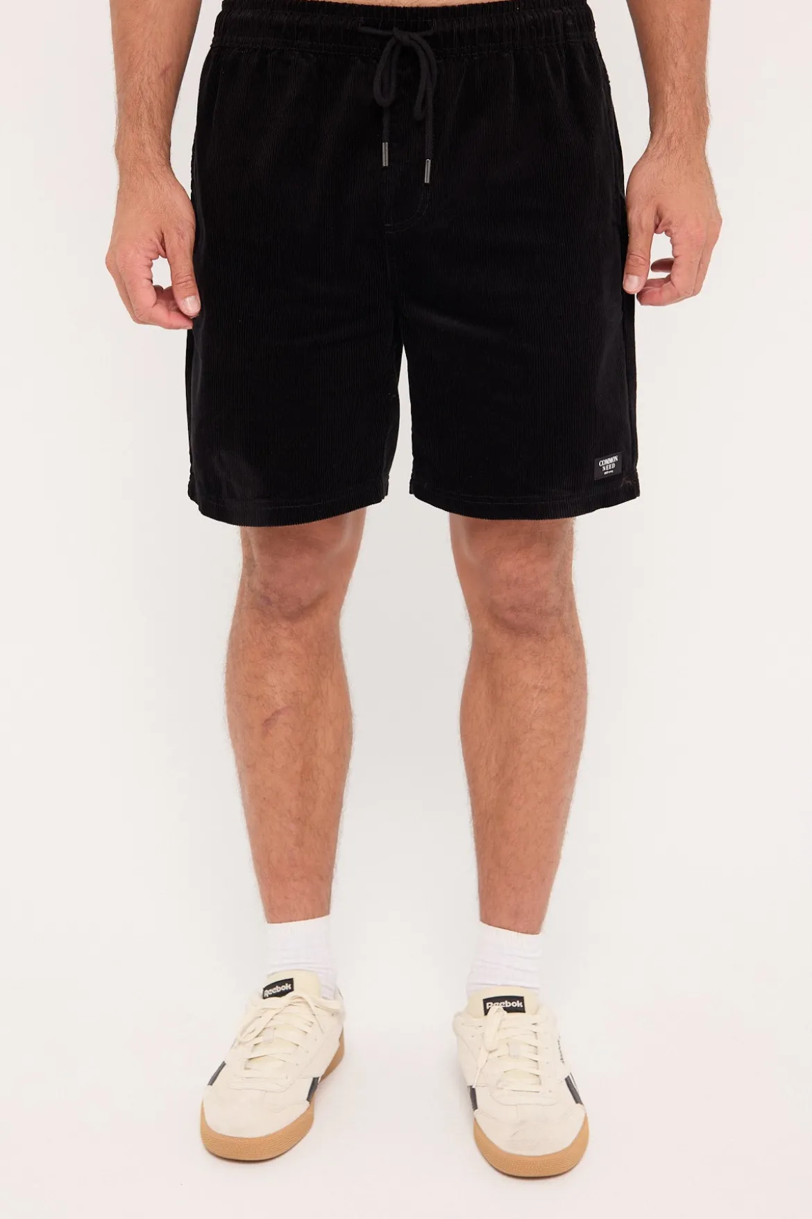 Salt Organic Cord Short Black