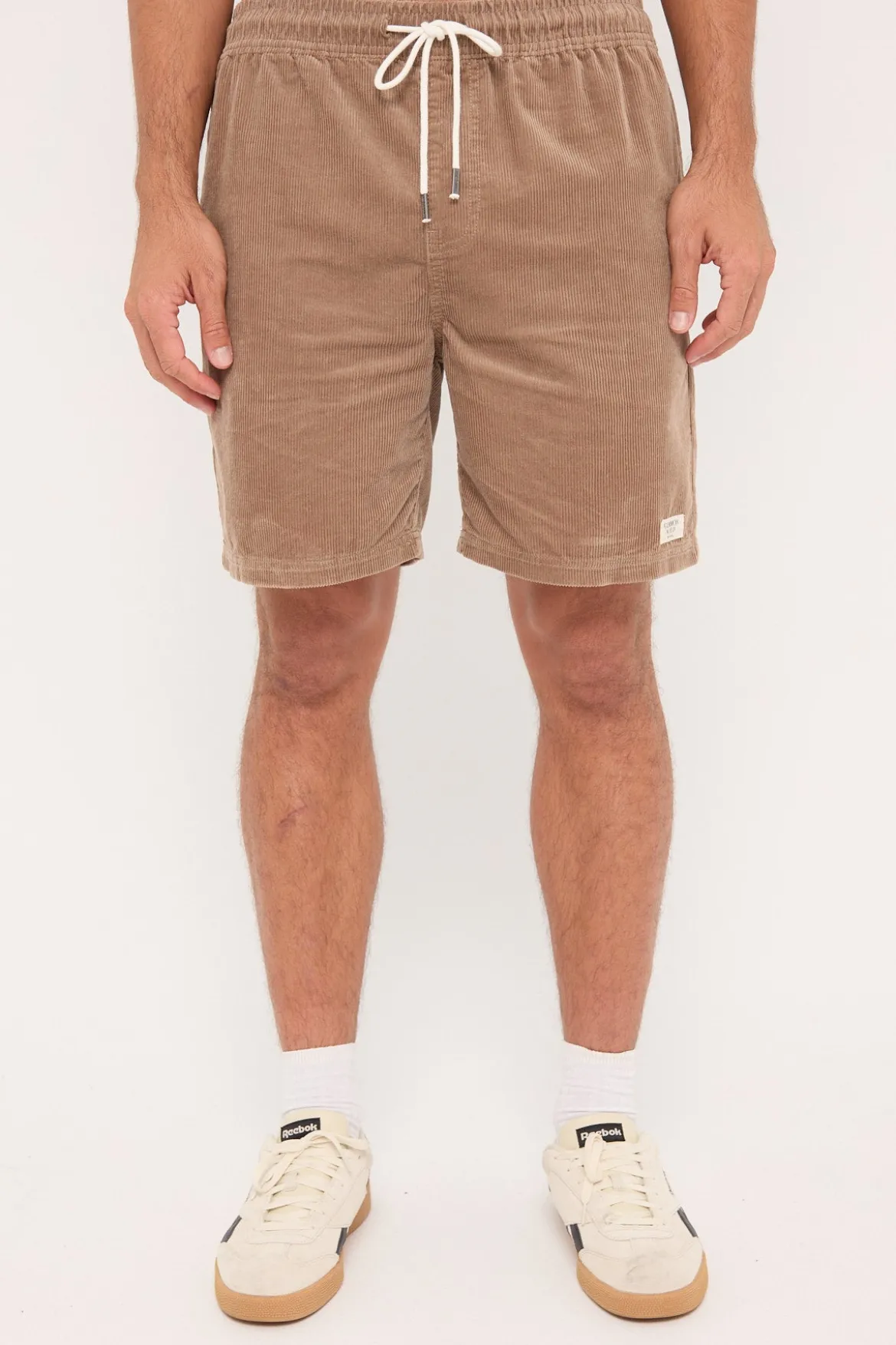 Salt Organic Cord Short Taupe
