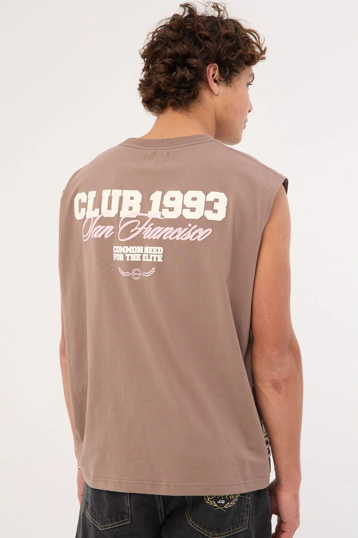 San Francisco Muscle Tank Taupe