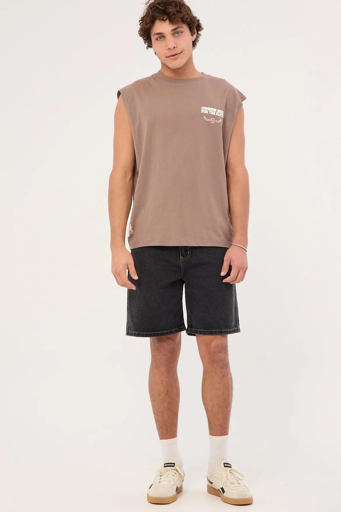 San Francisco Muscle Tank Taupe