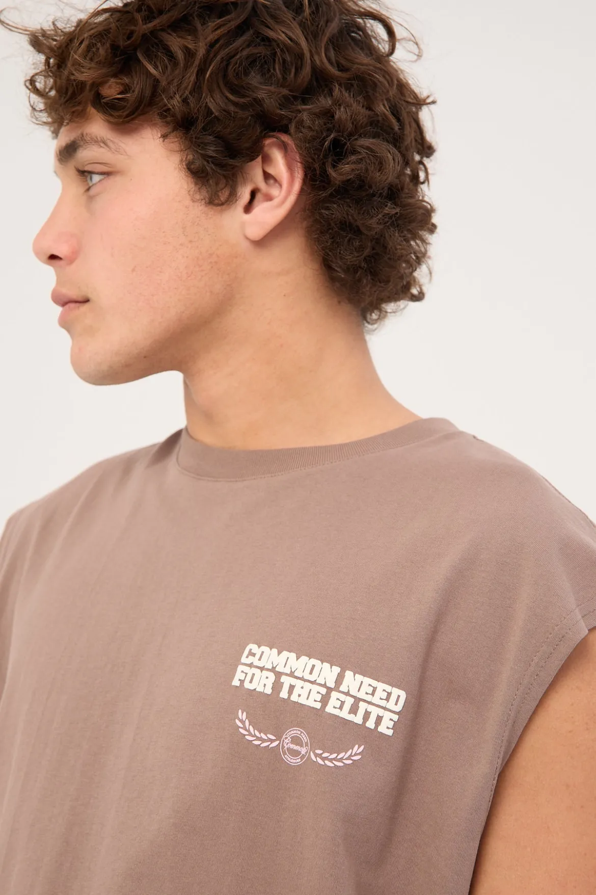 San Francisco Muscle Tank Taupe