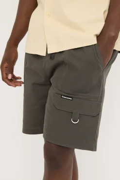 Sanctuary Elastic Waist Cargo Short Charcoal