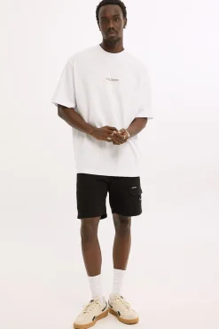 Sanctuary Elastic Waist Cargo Short Black