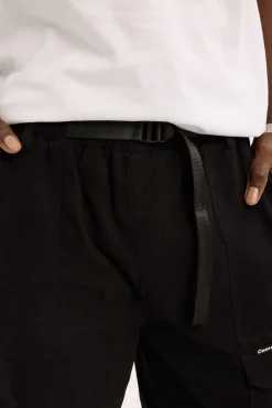 Sanctuary Elastic Waist Cargo Short Black