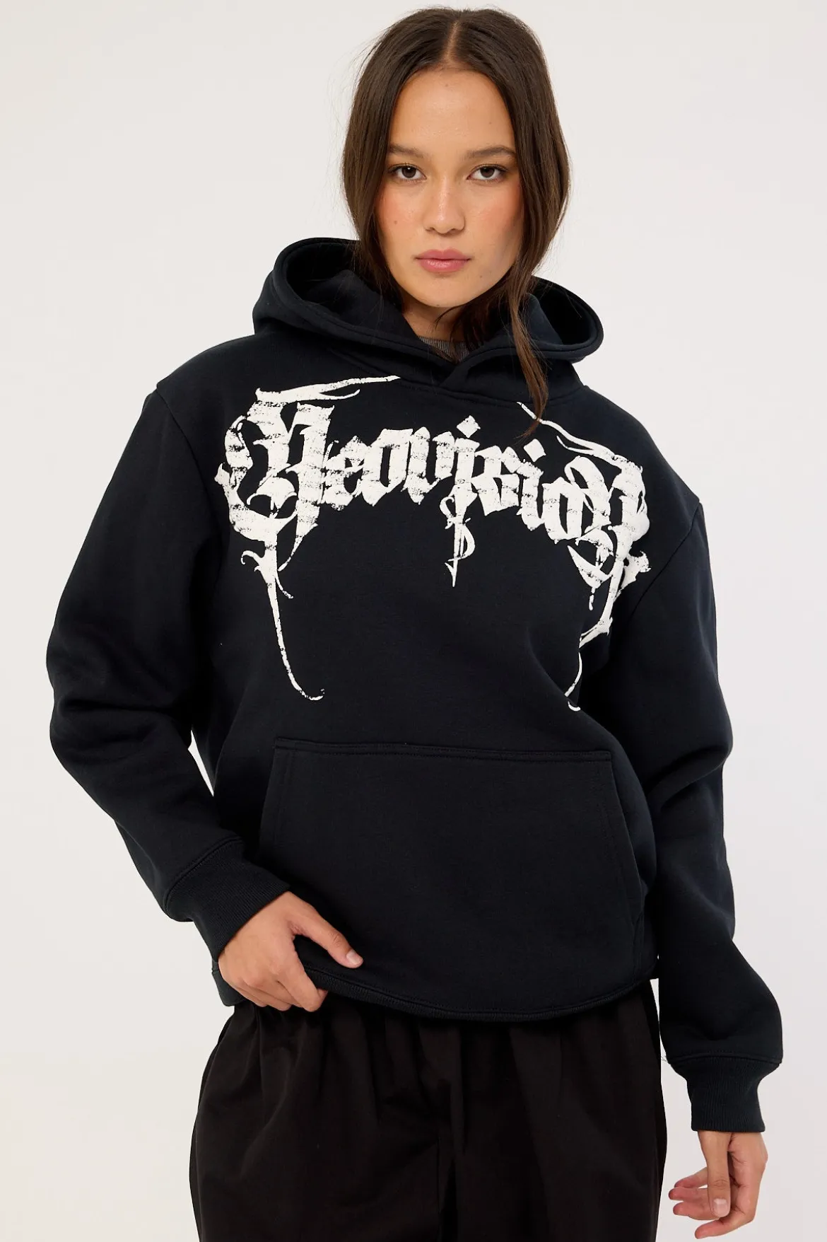 Sanctum Relaxed Hoodie Black