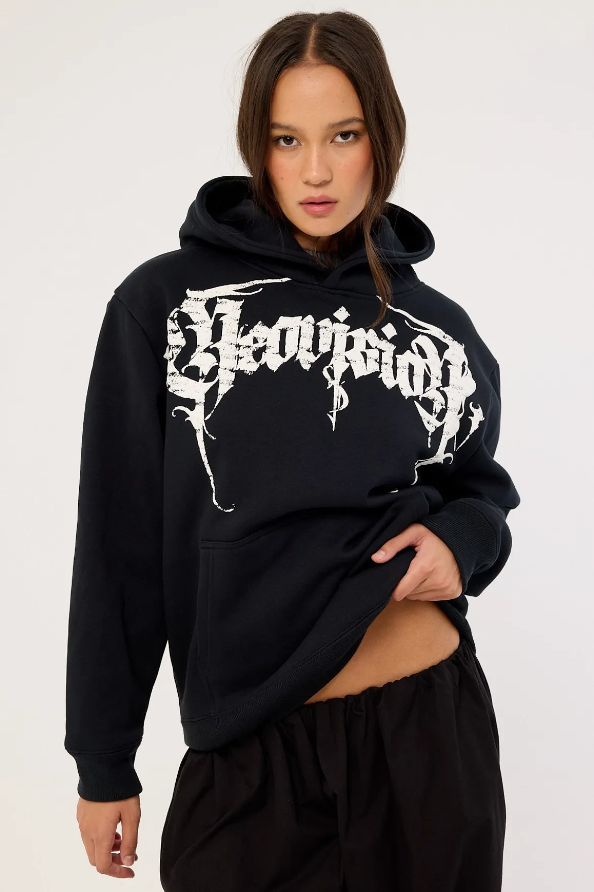 Sanctum Relaxed Hoodie Black