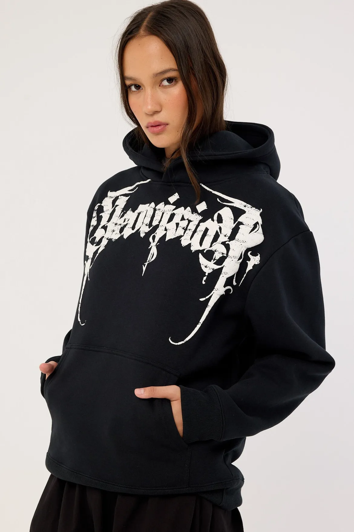Sanctum Relaxed Hoodie Black