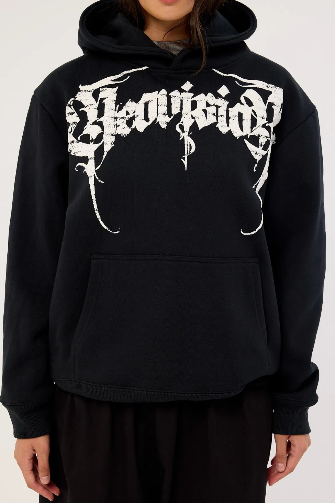 Sanctum Relaxed Hoodie Black