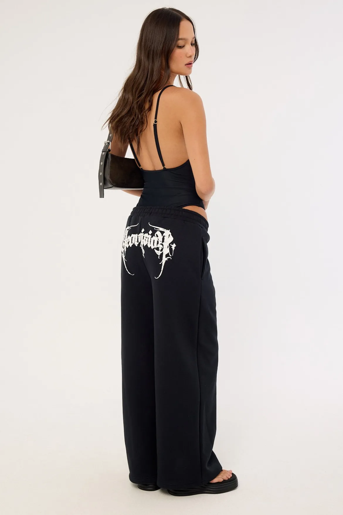 Sanctum Straight Leg Trackpant Black
