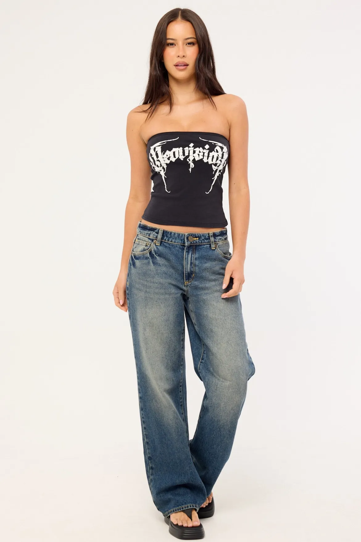 Sanctum Strapless Top Black