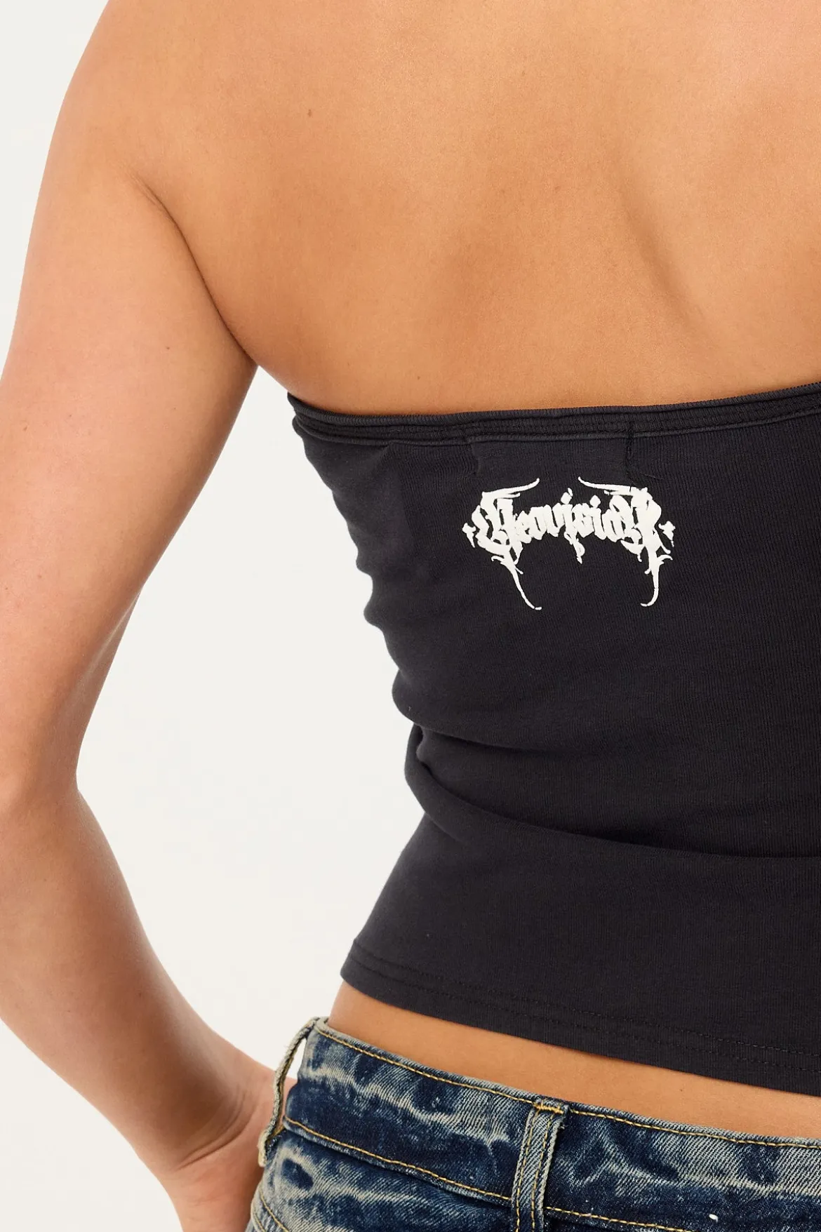 Sanctum Strapless Top Black