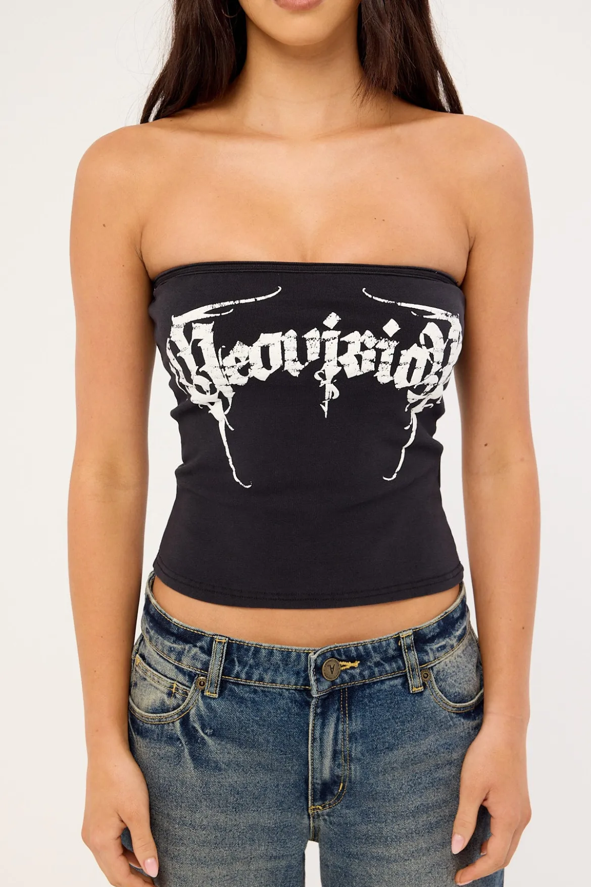 Sanctum Strapless Top Black
