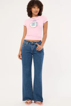 Sardinas Baby Tee Pink