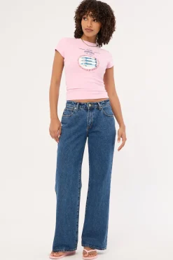 Sardinas Baby Tee Pink