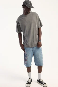 Savage Nexa Baggy Jort Faded Blue