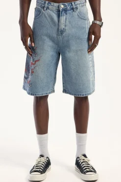 Savage Nexa Baggy Jort Faded Blue