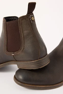 Saxon Brown Oil Suede