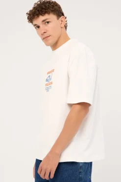 Scratch Boxcar Tee White