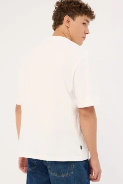 Scratch Boxcar Tee White