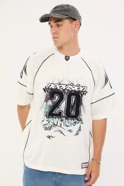 Scrawl Jersey White